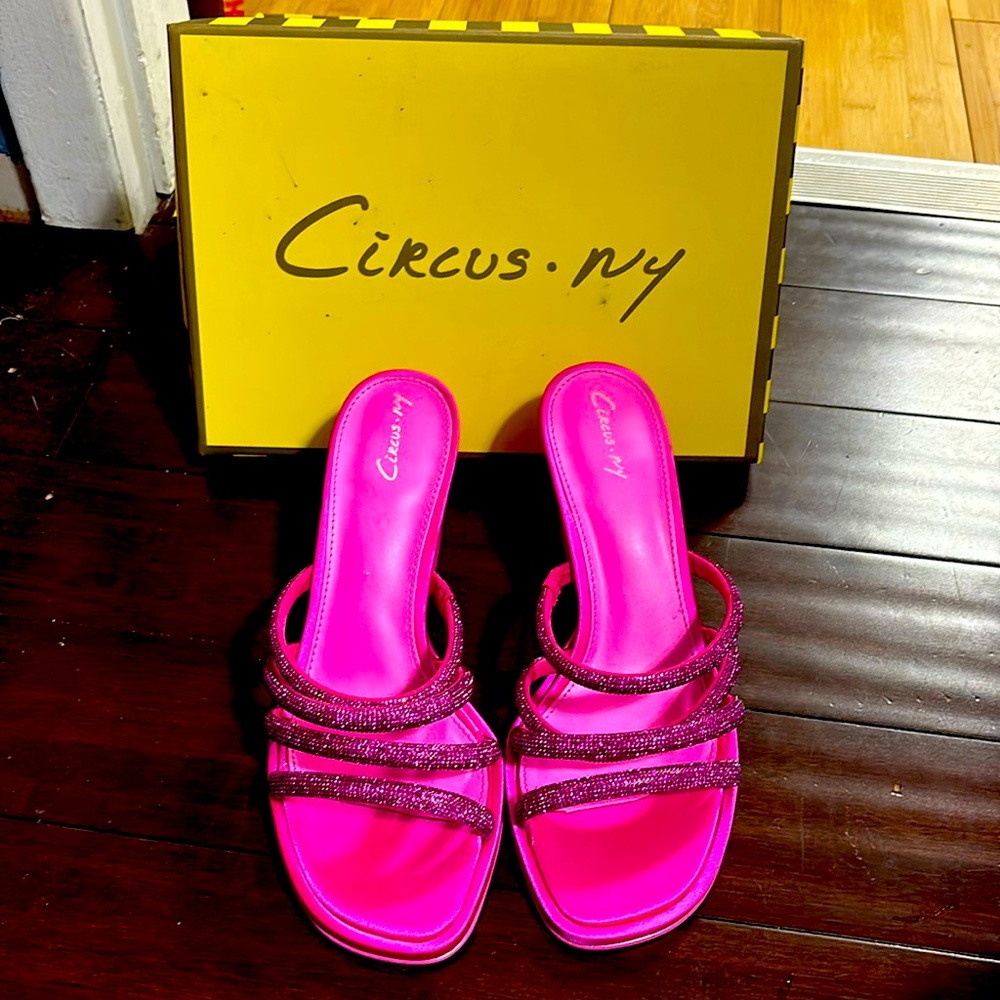 Sam Edelman Circus Barbie Pink pink punch Heddie Heels